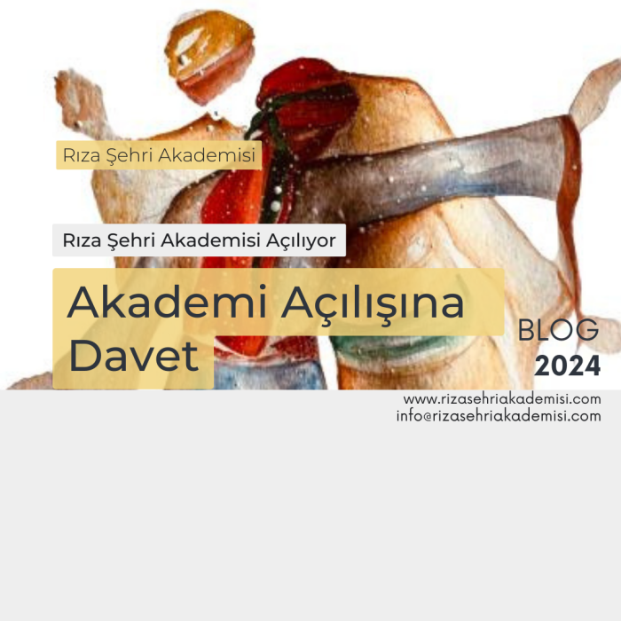 akademi açılışına davet